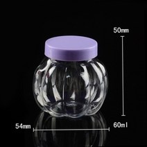 기타 PVC용기(호박)_소 100개