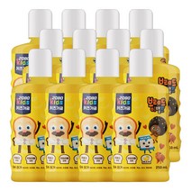 2080 애경 치과놀이 가글 바나나맛, 250ml, 12개