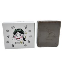 [톡톡스킨]트러블 청솝/여드름/피지/각질/ 어성초비누 성인여드름 사춘기청소년 비누, (상자없이)비누만100*10개