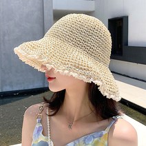 [랄라닷] 여성 여름모자 버킷햇 벙거지모자 라피아햇 [사은품증정]