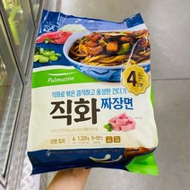 풀무원 직화짜장면 4인분 1.320g, 일반포장 동절기만