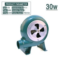 풍로 송풍기 220V 240V 가정용 철 바베큐 소형 원심 30W 40W 60W 80W EU 미국 플러그 어댑터 용 녹색, 3.30W - AU