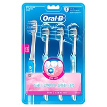 오랄비 초소형 헤드 벨벳 잇몸케어 칫솔 3입, 1팩, 3개입