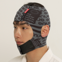 anue 아뉴 남자 옆머리 뒷머리 누르기 셀프 다운펌기계 다운펌 밴드, 1ea (밴드/전용캐리어)