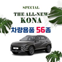 [차랑] 현대 디올뉴 코나 차량 용품 튜닝 인테리어 악세사리 모음 스크래치 커버 홀로그램 엠블럼 스티커, 21.트렁크 범퍼 커버 : 카본