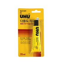 우후 대용량 다용도접착제 35ml 투명 (미술 공예 본드