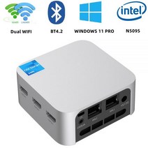 스틱PC 초 미니 PC MINIPC 안드로이드 피시 T8 Pro 인텔 셀러론 N5095 8GB DDR4 256GB NVMe SSD 윈도우즈 11 컴퓨터 듀얼 BT4.2 1000M, EU, 8G 512GB SSD