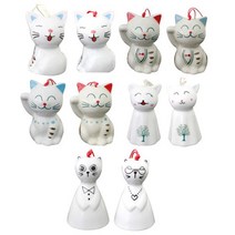 W1EA35D 도매什 소품 도어벨 복고양이 5type 인테리어 장식, GF 크라프트L