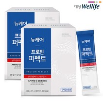 대상 뉴케어 프로틴 퍼펙트 단백질 보충 분말 가루, 1, 60포