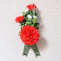 서후네 1+1 특별한 카네이션 브로치 어버이날 스승의날 코사지 조화