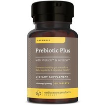 Prebiotic Plus Actazin™ 츄어블 - 소화 건강 촉진 - 60개 Endurance Products Company