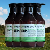 바이오디톡 2023년형 단백질 헤어영양 컬링 헤어에센스 500ml, 4개