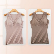따뜻한조끼 양이온 헴라인 여성 두꺼운 스키니핏 웨어다 자발열 이너티셔츠 핫 저고리 가을겨울 1679270306