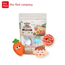 [동기오피스] 슈가클레잇 먹는클레이 내맘대로만들기(파우치형), 6입, 20g