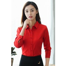 코디하기 좋은 데일리 코디룩 단정하고 세련된 블라우스 셔츠 여성 탑 및 블라우스 화이트 여름 롱 OL 쉬