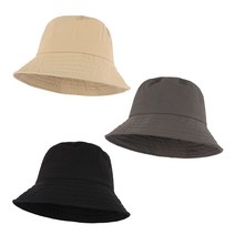 팸드님 비안나 나일론 패딩 벙거지 남녀공용 겨울 버킷햇 가벼운 방한 모자 3colors