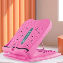 종아리 스트레칭 보드 레그 릴렉서 휴대용 경사 발 마사지 스트레치 5 가지 위치 웨지 발목 스트레처, style1 Pink