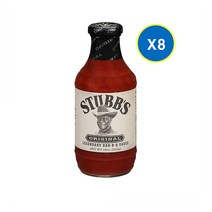 Stubbs 스텁스 오리지널 바베큐 소스 510g 8팩