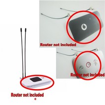 무선와이파이 데이터무제한 5g라우터 랜허브 화웨이 E8372E5577E5573E5786E8278 용 2 개 4G LTE TS9 커넥터 5dBi 광대역 안테나 부스터 신호 증폭기