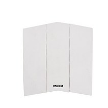 스텀패드 스톰패드 스노우보드 미끄럼방지 최신 3 피스 EVA 서핑 보드 전면 트랙션 패드 그립 스톰프 스키, 02 White A