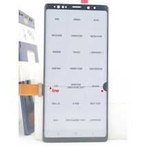 액정수리 부품 자가수리 갤럭시 galaxy note 9 lcd n960 sm-n960f, 블랙 프레임 c71 포함, 1개