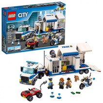 레고 (LEGO) 시티 폴리스 트랙 사령본부 60139 블록 장난감, 상품명참조