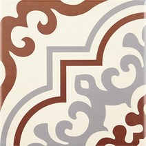 [레그노] TAJ MAHAL RED 패턴타일, REP-35