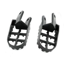 견고한 Motocross 발 페그 혼다 XR250 XR 400 CR80 XR650L 96-05 XR350R 83-84 XR600R 89-00 00-05, 한개옵션0