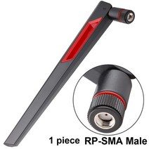 아수스 AC88U AC87U RP SMA 남성 범용 안테나 증폭기 WLAN 와이파이 ANTENNE 부스터에 대 한 2PCS 2.4G 5.8G 듀얼 밴드 라우터 안테나, 1개, 1pc RP SMA male, 단일