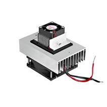 측정 반도체 냉동 12 볼트 시트 펠티어 냉각 장비 냉장고 애완 동물 에어컨, [02] plus power cord