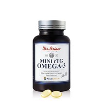 미국산 닥터브라이언 미니 rTG 알티지오메가3 피쉬오일 뉴트리코어 써큐텐 600 130일