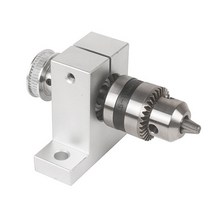 3 조 척 스핀들 어셈블리 미니 선반 목공 구슬 기계 원형 볼 절단 연삭, 04 Bracket with pulley