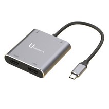 4K USB C TO HDMI케이블 PD미러링 듀얼모니터 컨버터, 특가_상품선택_할인