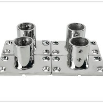 요트 선박 배 난간 손잡이 기둥 받침 연결 브라켓, 사각 튜브 시트 32mm