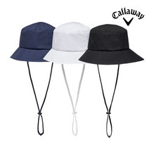 캘러웨이 2023 CG 플레이 버킷햇 남녀공용 방수 골프모자, M, 블랙