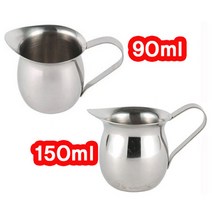 누보 스텐샷잔 벨크리머 모음90ml150ml샷잔바리스타용, 2. 벨크리머 5온스