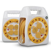 러그박스 3구 USB 2포트 코드릴 전기릴선 전선릴 20m