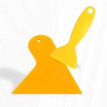 [RAΕ] 플라스틱 헤라 세트 자동차크래퍼 차량용 티커제거 스크 크레 용크 ▷_4Ε470Ea, Εz_대형(오렌지) + 소형(옐로우) 세트
