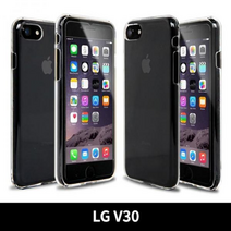 LG V30 히트젤리 투명 핸드폰케이스, 없음