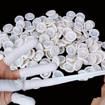 CMCOSMETIC 핑거코트 라텍스 손가락 골무 100개입