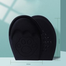 평발깔창 신발용 하프 인솔 앞발 삽입 미끄럼 방지 밑창 쿠션 사이즈 감소 필러 하이힐 통증 완화 패드