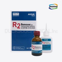 K_엑시아 순간접착제 제거제 세정제 R2 Remover 40ml AXIA 산업용, 단품