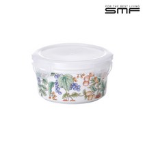 [빌톤] 블루베리 도자기 원형 밀폐용기 소 350ml