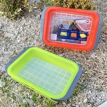 해동 HT-1069 싱싱 크릴 바구니 밑밥통 크릴거치대, 형광그린