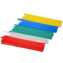 논가스용접봉 스테인레스 스텐 알루미늄 논가스 와이어 용접봉 50 pcs 플라스틱 용접봉 용접기 스틱 25 cm, 한개옵션0