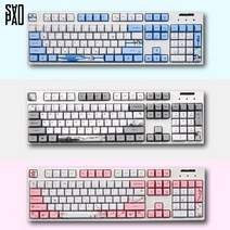 사오파오 PBT OEM 감성 키캡 염료승화 (3가지), 스카이 펭귄