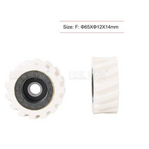 체인톱 Nanxing Liao YueTong 가장자리 기계 10 개/몫 flk023에 휠 롤러 컨베이어 체인 블록을 누르면, 07 65x12x14mm F Wheel