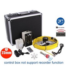 배관 내시경 카메라 512hz sonde 송신기 로케이터 수중 비디오 시스템 파이프 벽 검사 하수도 세트 (10인치 IPS 모니터 포함), 10m, 7inch 512hz