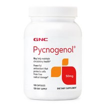GNC 피크노제놀 50mg 120캡슐, 단품, 상세참조