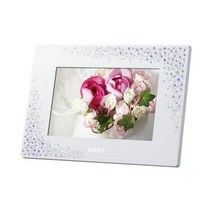 소니 SONY 디지털 포토 프레임 S-Frame D720 7.0형 내장 메모리 2GB 크리스탈 & 화이트 DPF-D720/WI
